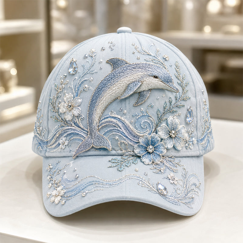 🔥 Last Day 49% OFF – 🌊 3D Ocean Creatures Embroidery Cap (📦Buy 2 Free Shipping)