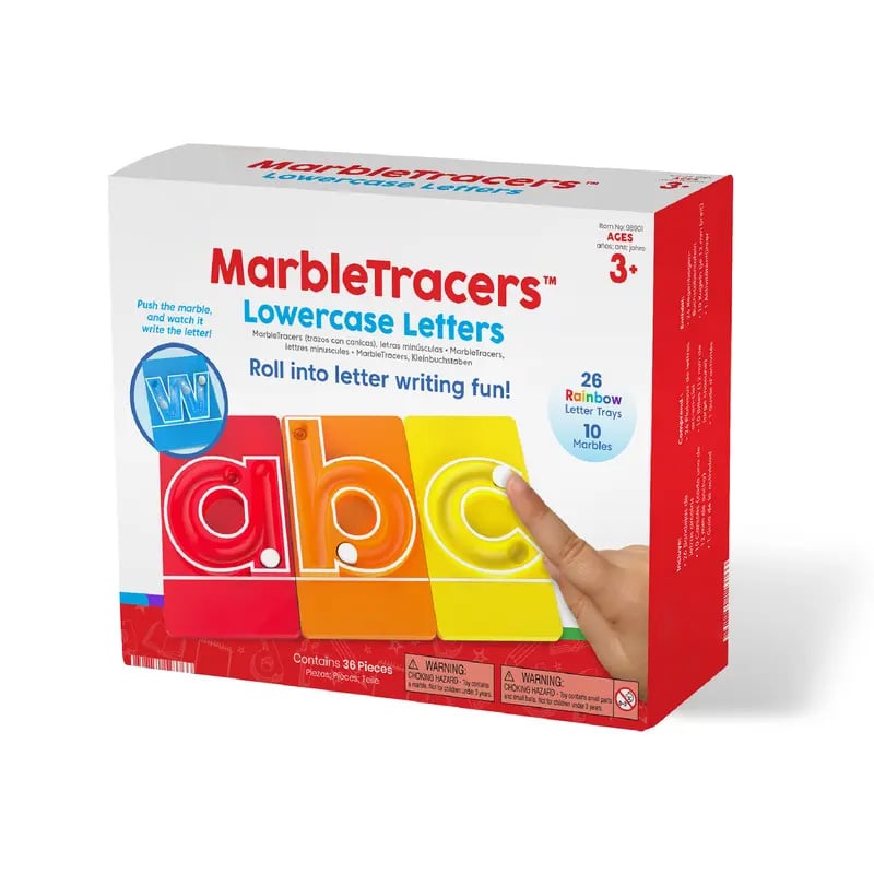 🔤Marble Tracers - Lowercase Letters🌀Roll Into Letter-Writing Fun!